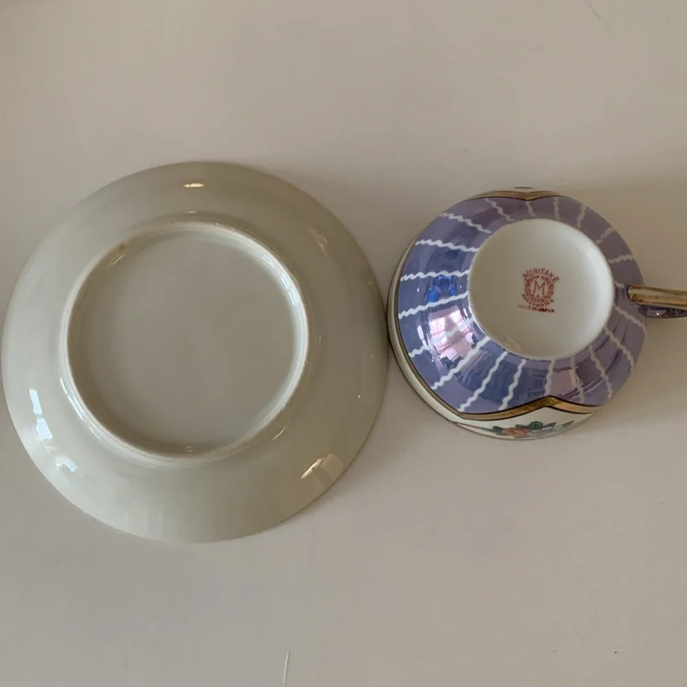 Vintage NORITAKE Floral Cup/Saucer